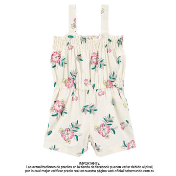 Carter's - Romper floreado +18M