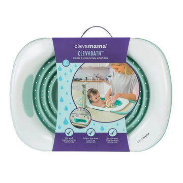 Clevamama - Bañera desplegable y antideslizante para bebé