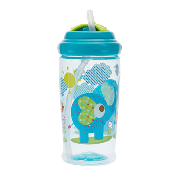 Vaso Sport con Pajilla Celeste