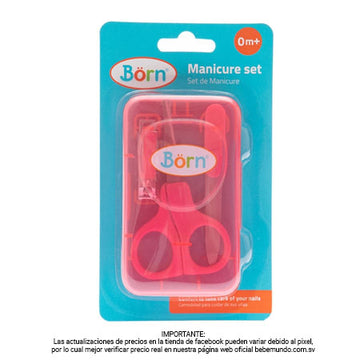 Born - Set de manicuro rosa