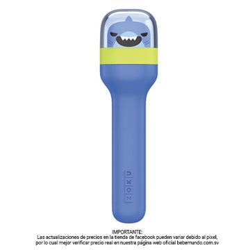 Juego de utensilios de bolsillo para niños, tiburón