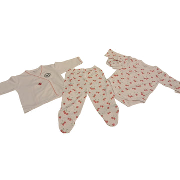 Peke - Conjunto de 4 piezas para niña | +0-3m