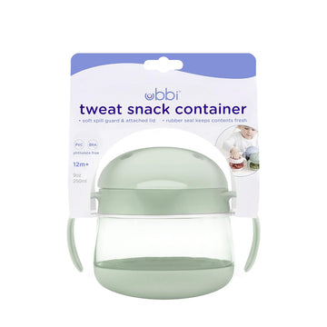 Ubbi - Contenedor de Snacks/Verde