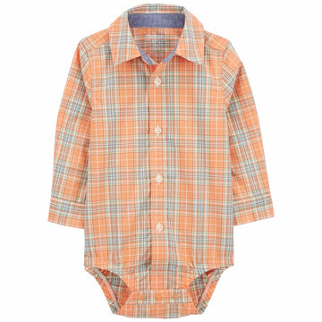 OshKosh - Body de Manga Corta con Botones | +18M