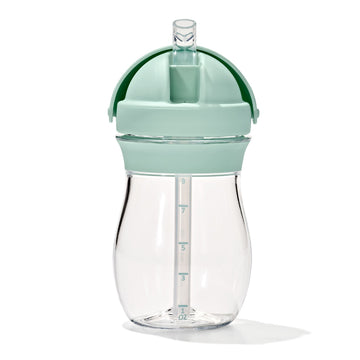 Oxo - Vaso con pajita Transición de 9 oz | Verde menta