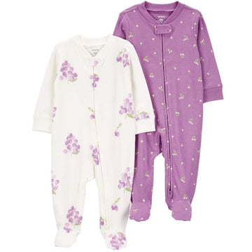 Carter´s - Conjunto de Pijamas Morados | +6M