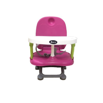 Born Asiento Elevador Para Comer Rosado