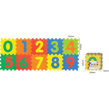 Alfombra de Numeros 10PCS (0-9)
