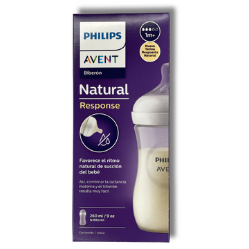 Avent - Biberón 9 Oz Natural Response
