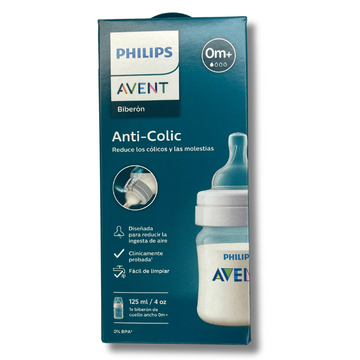 Avent - Biberón anticólicos 125ml