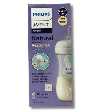 Avent - Biberon Nat Response Airfree 9 Oz