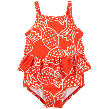 Carter´s - Traje de Baño de Piña Color Rojo | +3M