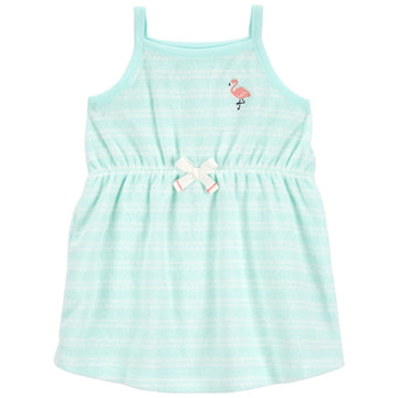 Carter´s - Vestido de niña flamingo | +3M