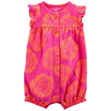 Carter's - Mameluco rosa de algodón +12M