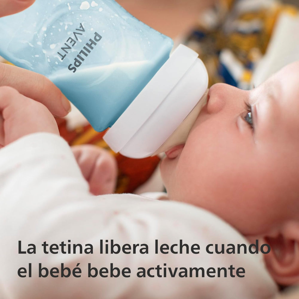 Avent - Biberon 3.0 Triple Pack/Azul