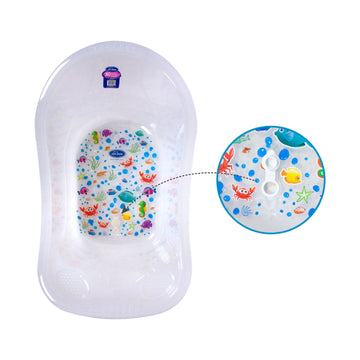 Sevi bebe - Bañera transparente con desagüe