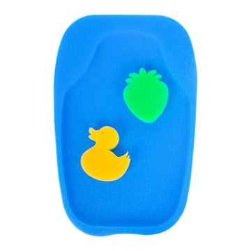 Sevi bebe - Esponja para bañera de bebé | azul