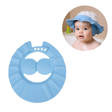Sevi bebe - Gorro de ducha para bebé | celeste