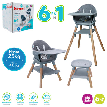 Genial - Silla de comer para bebé