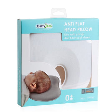 BabyJem - Almohada plana | gris