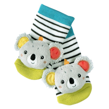Baby Fehn - Koala Calcetines de Sonajero para Bebé,