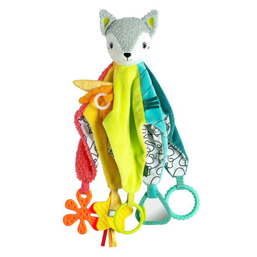 Baby Fehn - Manta de peluche de actividad de zorro