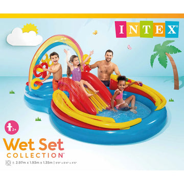 Intex - Centro de juegos Rainbow Ring