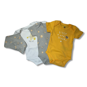 B4baby- set de 3 mamelucos |+6M