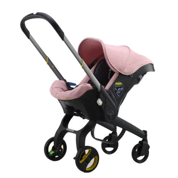 Born - Coche con Asiento de Auto sin Base/Rosado