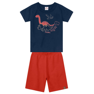 Brandili - Conjunto infantil dinosaurio | +24 M