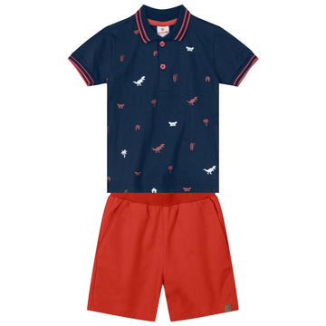 Brandili - Conjunto polo de botones | +36M