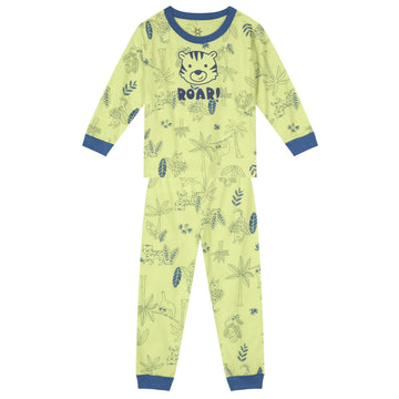 Brandili - Pijama león estampado que brilla en la oscuridad | +12M