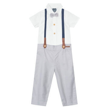Brandili - Conjunto infantil con tirantes para niño | +3M