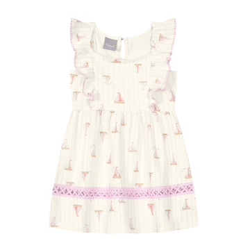 Brandili - Vestido estampado infantil para niñas | +24M