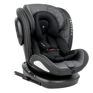 Kikkaboo - Asiento Stark Isofix Gris Obscuro