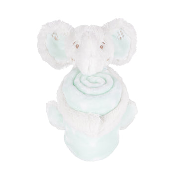 Kikkaboo - Peluche y frasada | Elefante