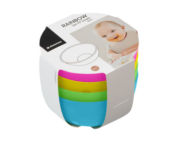 Kikkaboo - Set de Bowl arcoiris
