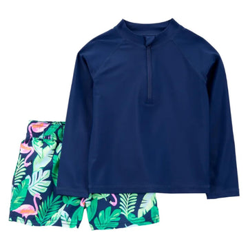 Carter´s - Traje De Baño 2 Prendas Traje De Baño Y Playera