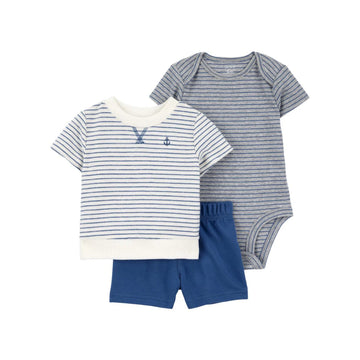 Carter's - Conjunto de 3 piezas multicolor mini print
