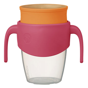 b.box - Taza 360 con cierre hermético | rojo