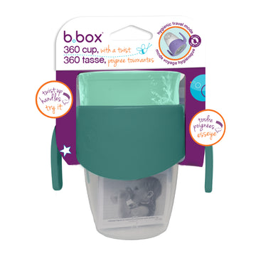 b.box - Taza 360 con cierre hermético | turquesa
