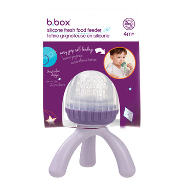 b.box - Comedero de silicona para alimentos frescos | morado