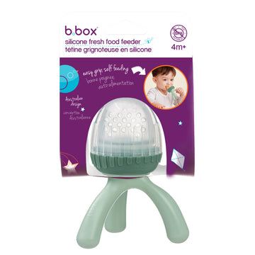 b.box - Comedero de silicona para alimentos frescos | verde