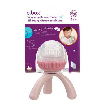 b.box - Comedero de silicona para alimentos frescos | rosa