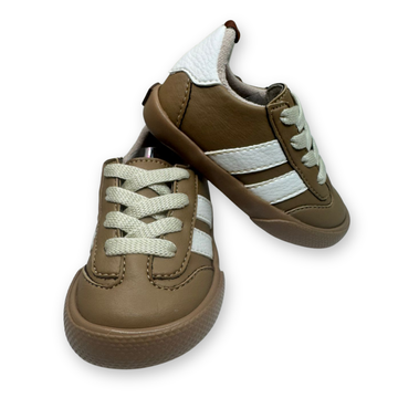 B4Baby - Zapato para niño agujetas | Azul con blanco