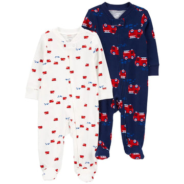 Carter´s- Conjunto de 2 piezas pijama de bomberos | +6m