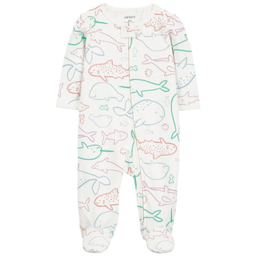 Carter´s- pijama blanca |+3M
