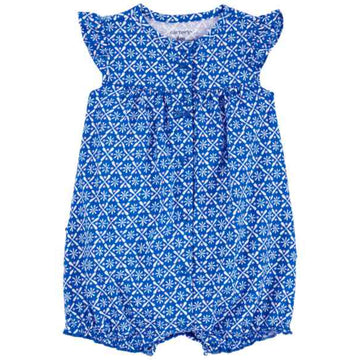 Carte's - Enterizo Blue Geo Print || +24M