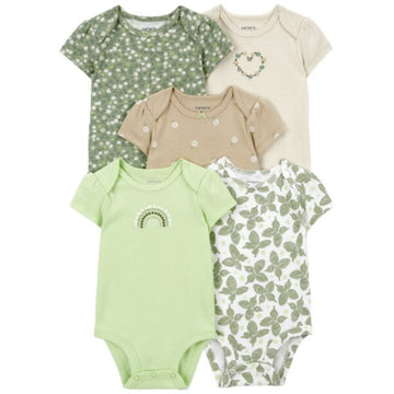 Carter´s- set de 5 mamelucos |+6M