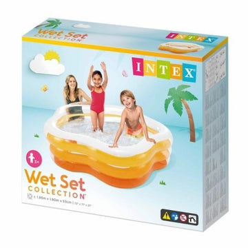 Intex - Piscina summer color naranja